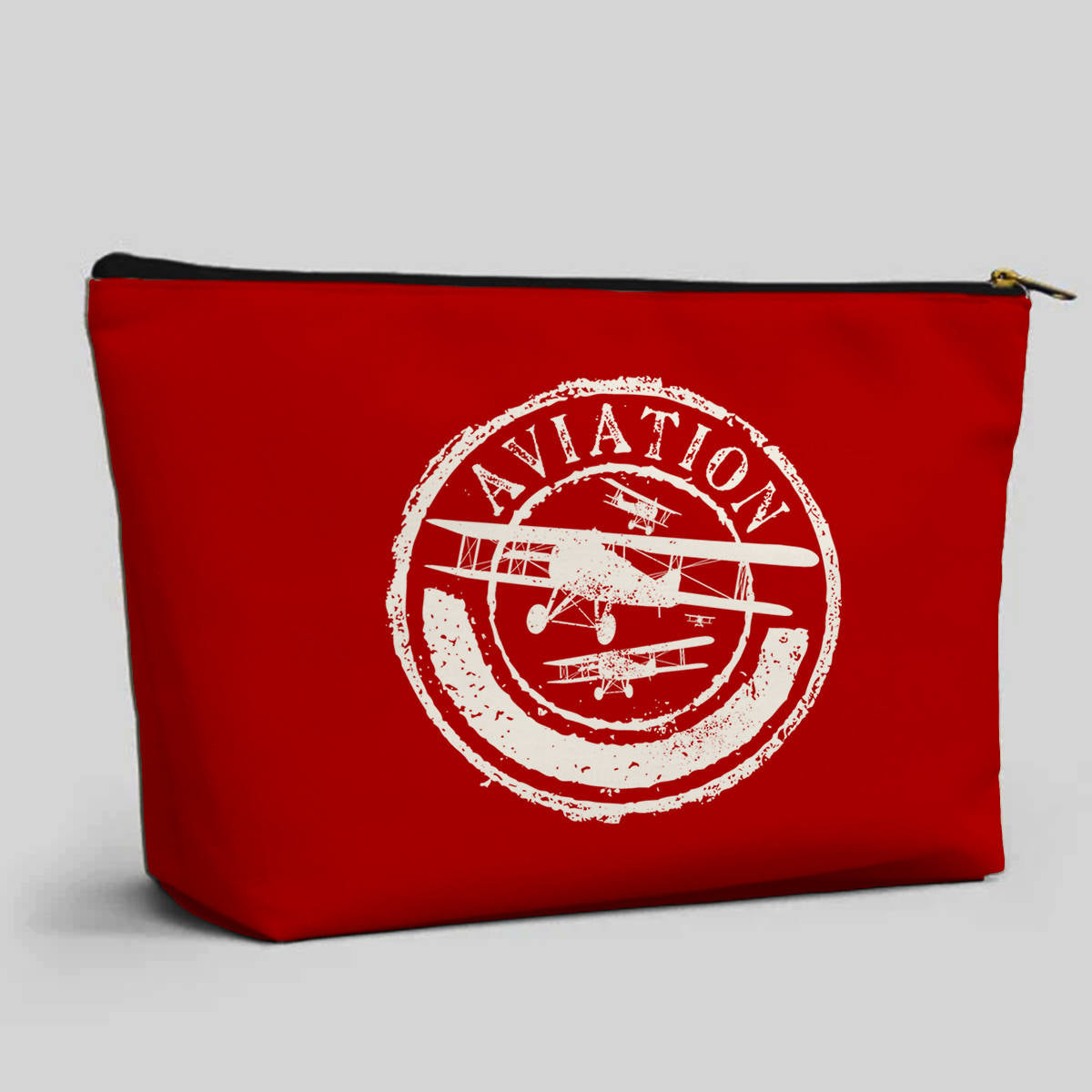 Aviation Lovers Designed Zipper Pouch