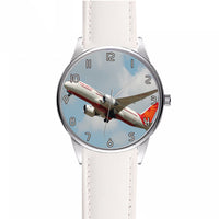 Thumbnail for Air India's Boeing 787 Designed Fashion Leather Strap Watches