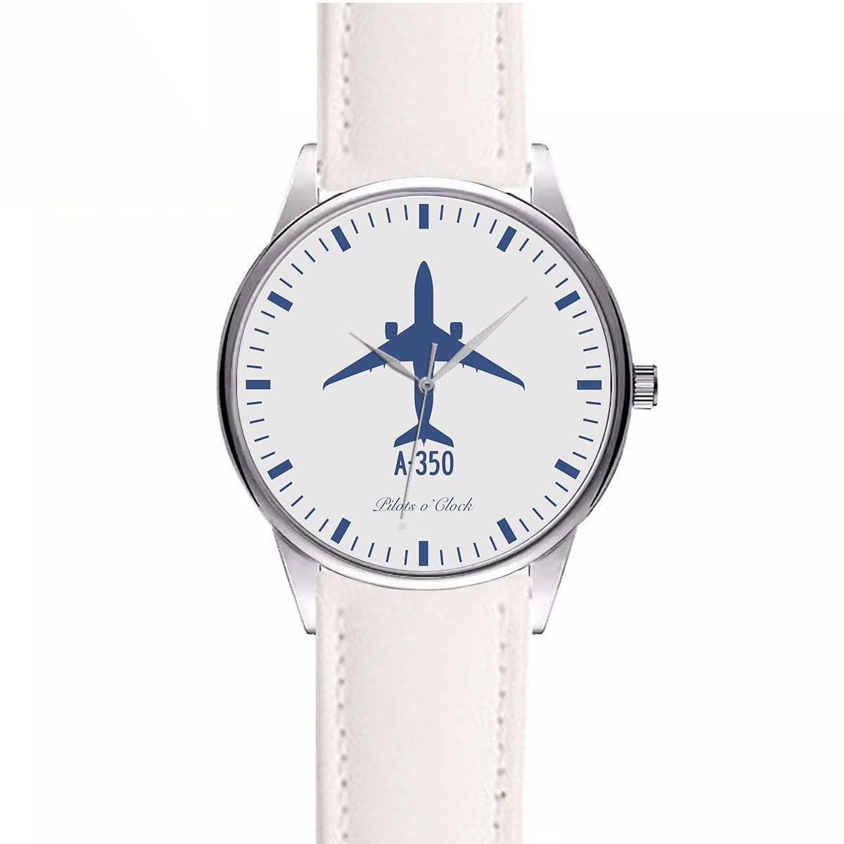 Airbus A350 Designed Fashion Leather Strap Watches