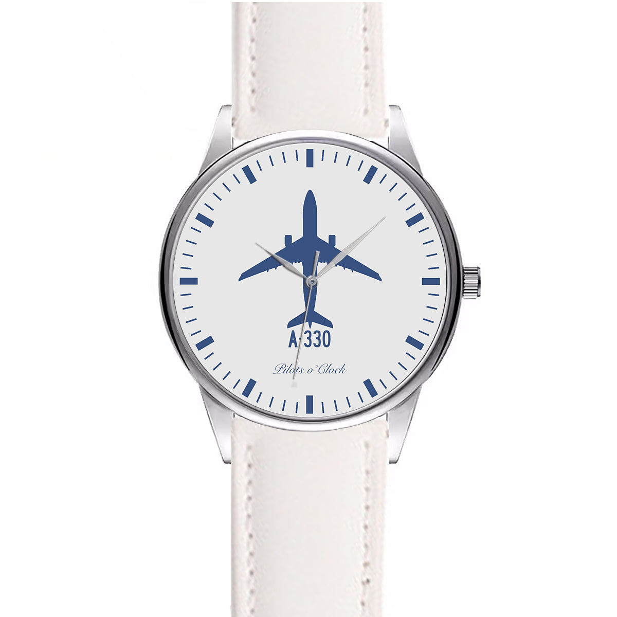 Airbus A330 Designed Fashion Leather Strap Watches