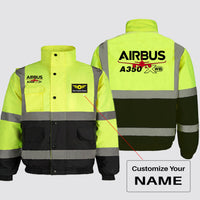 Thumbnail for Amazing Airbus A350 XWB Designed Reflective Winter Jackets