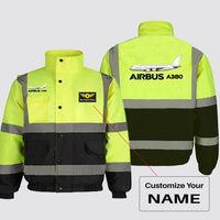 Thumbnail for The Airbus A380 Designed Reflective Winter Jackets