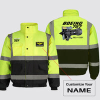 Thumbnail for Boeing 757 & Rolls Royce Engine (RB211) Designed Reflective Winter Jackets