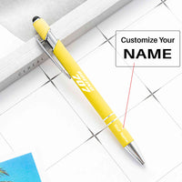 Thumbnail for Boeing 707 & Text Designed Ballpens Capacitive Screen Touch Pens