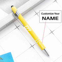 Thumbnail for Boeing 777 & Text Designed Ballpens Capacitive Screen Touch Pens