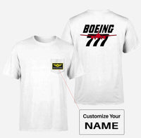 Thumbnail for Amazing Boeing 777 Designed Pocket T-Shirts