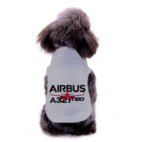 Thumbnail for Amazing Airbus A321neo Designed Dog Pet Vests