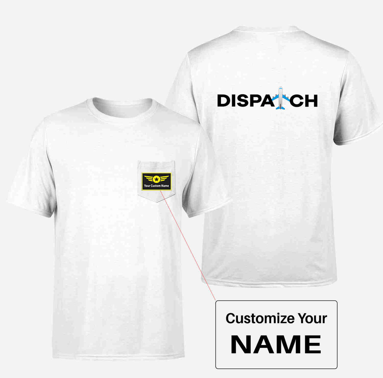 Dispatch Designed Pocket T-Shirts