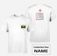 Thumbnail for In Aviation Designed Pocket T-Shirts