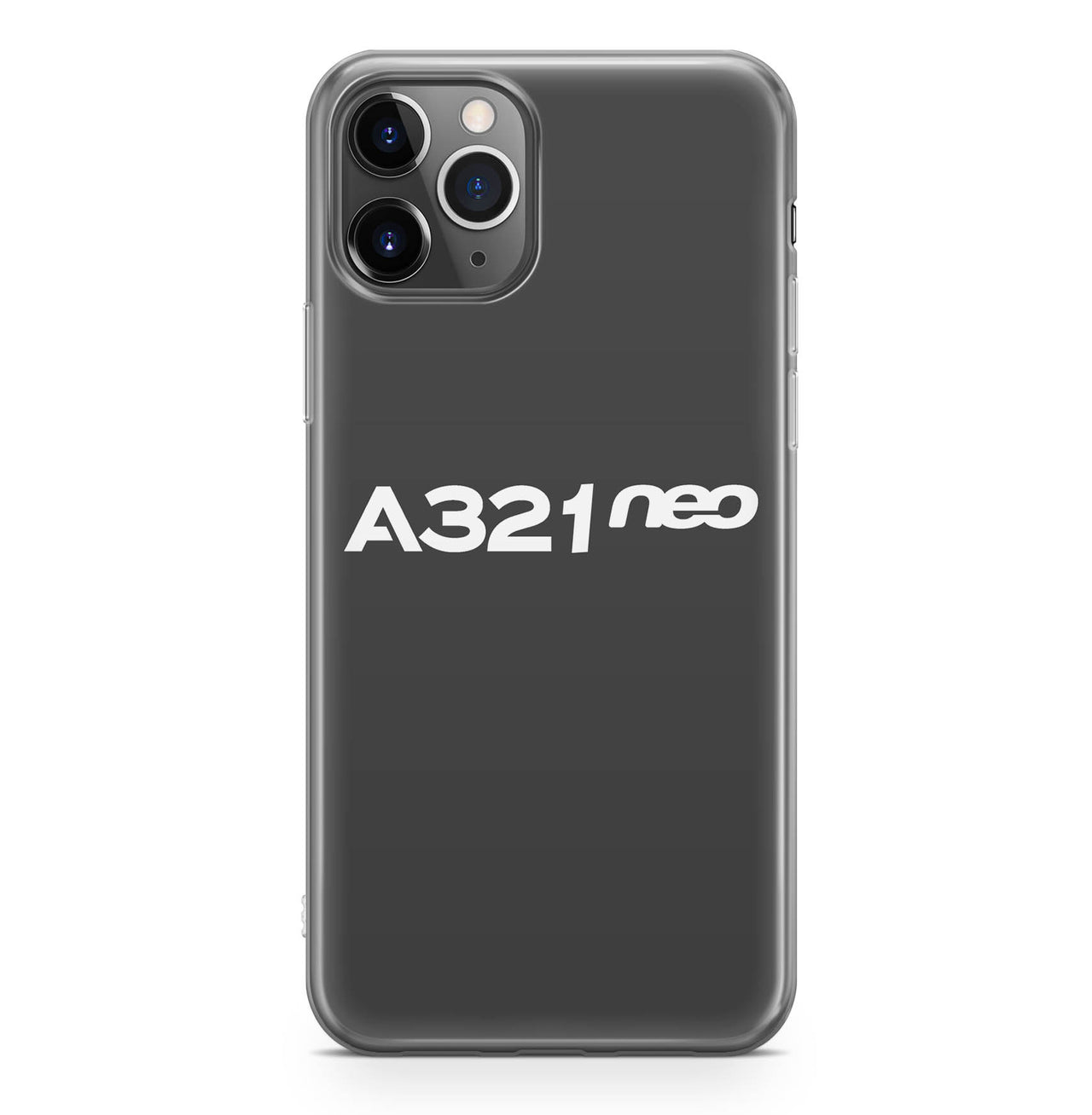 A321neo & Text Designed iPhone Cases