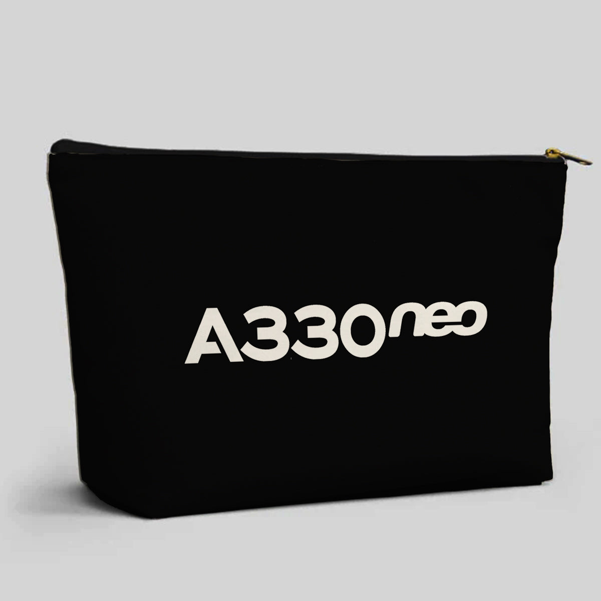 A330neo & Text Designed Zipper Pouch