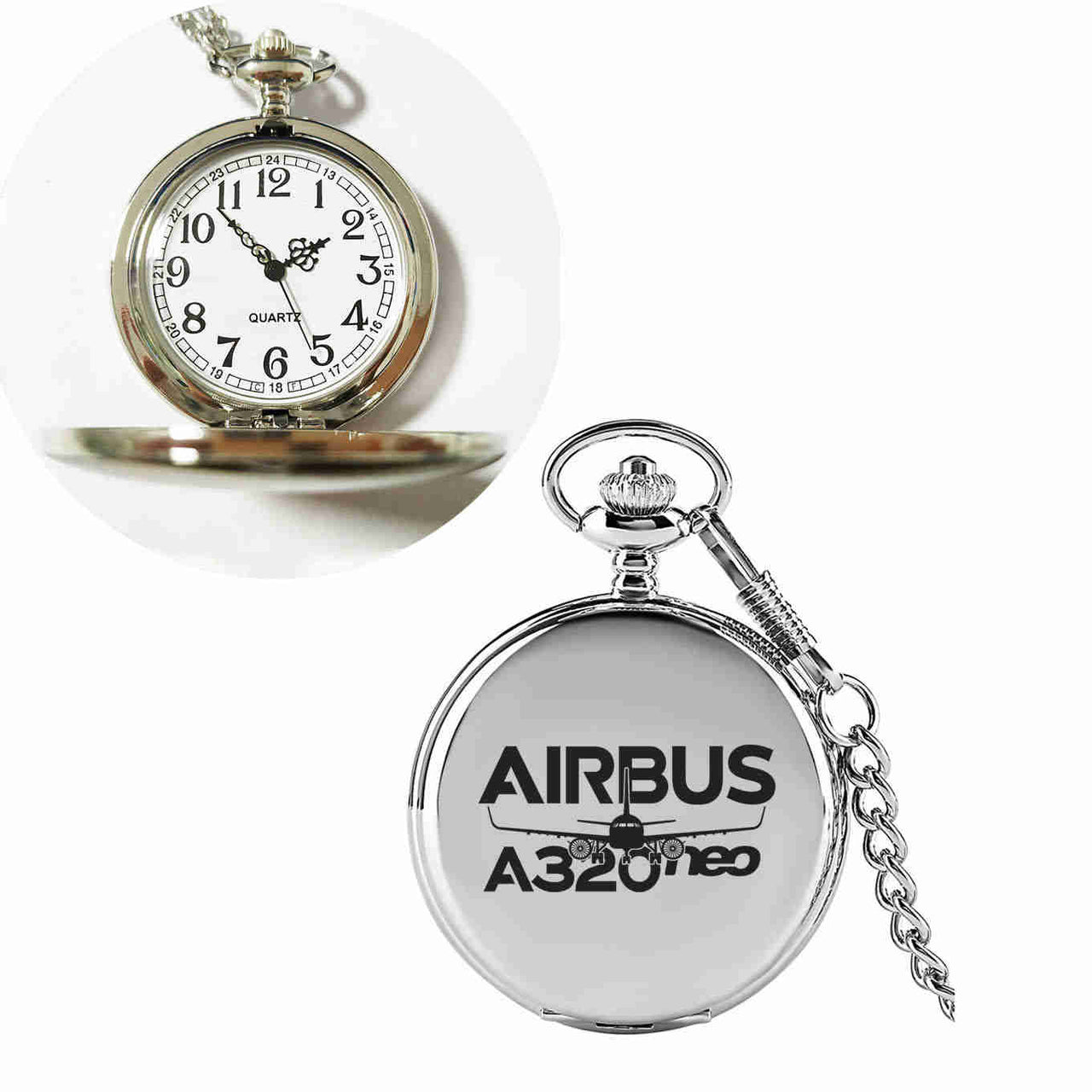 Amazing Airbus A320neo Designed Pocket Watches