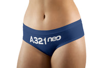 Thumbnail for A321neo & Text  Designed Women Panties & Shorts