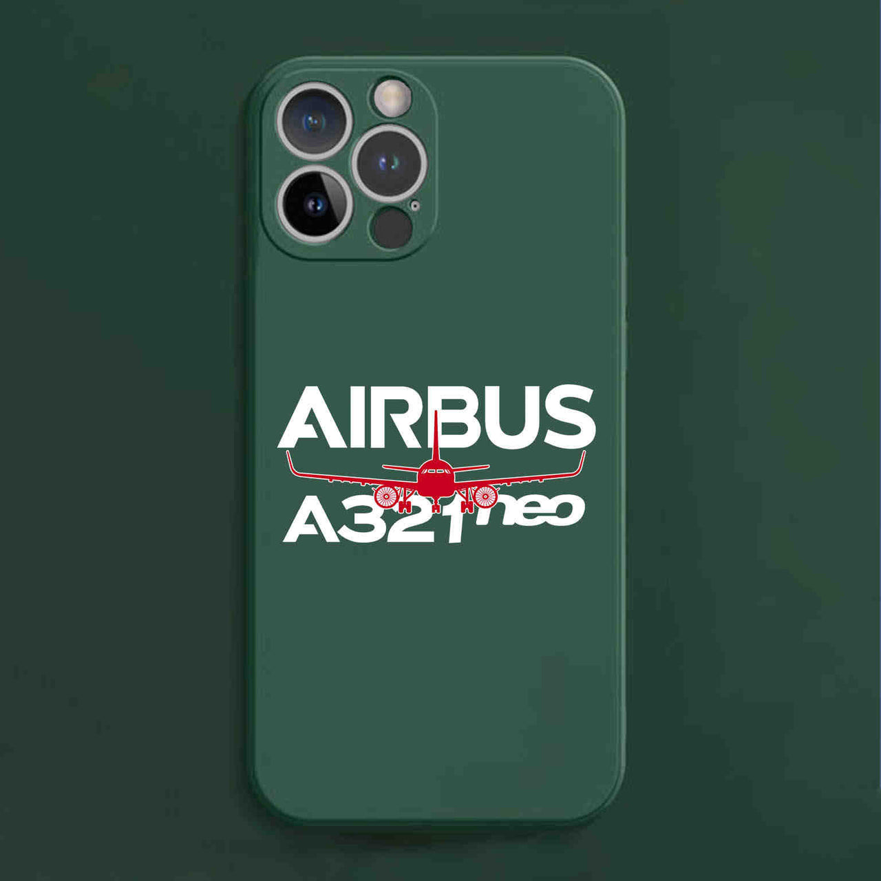 Amazing Airbus A321neo Designed Soft Silicone iPhone Cases