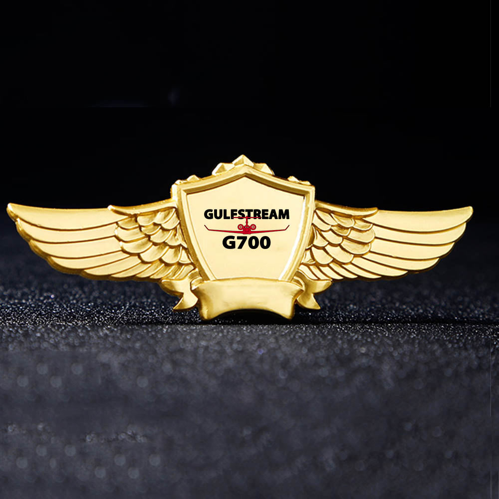 Amazing Gulfstream G700 Designed Badges