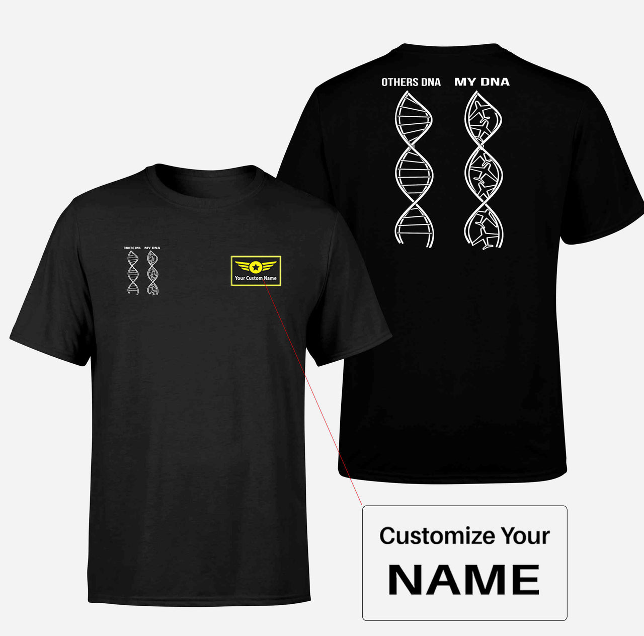 Aviation DNA Double-Side T-Shirts