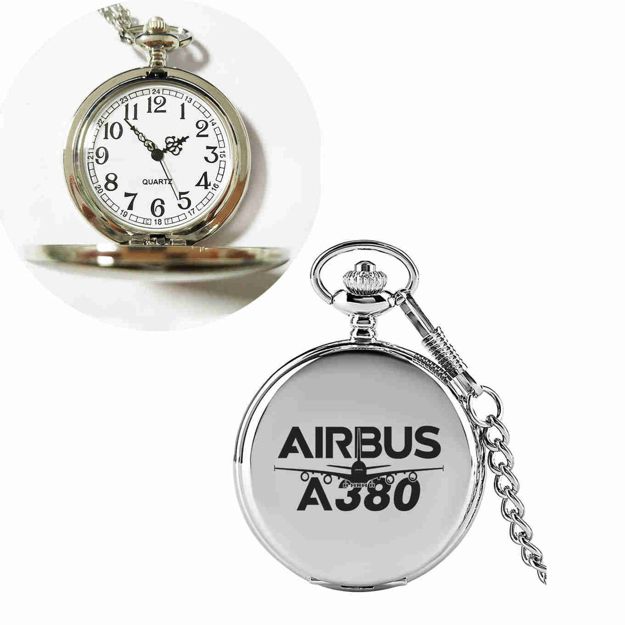 Amazing Airbus A380 Designed Pocket Watches