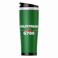 Thumbnail for Amazing Gulfstream G700 Designed Stainless Steel Travel Mugs