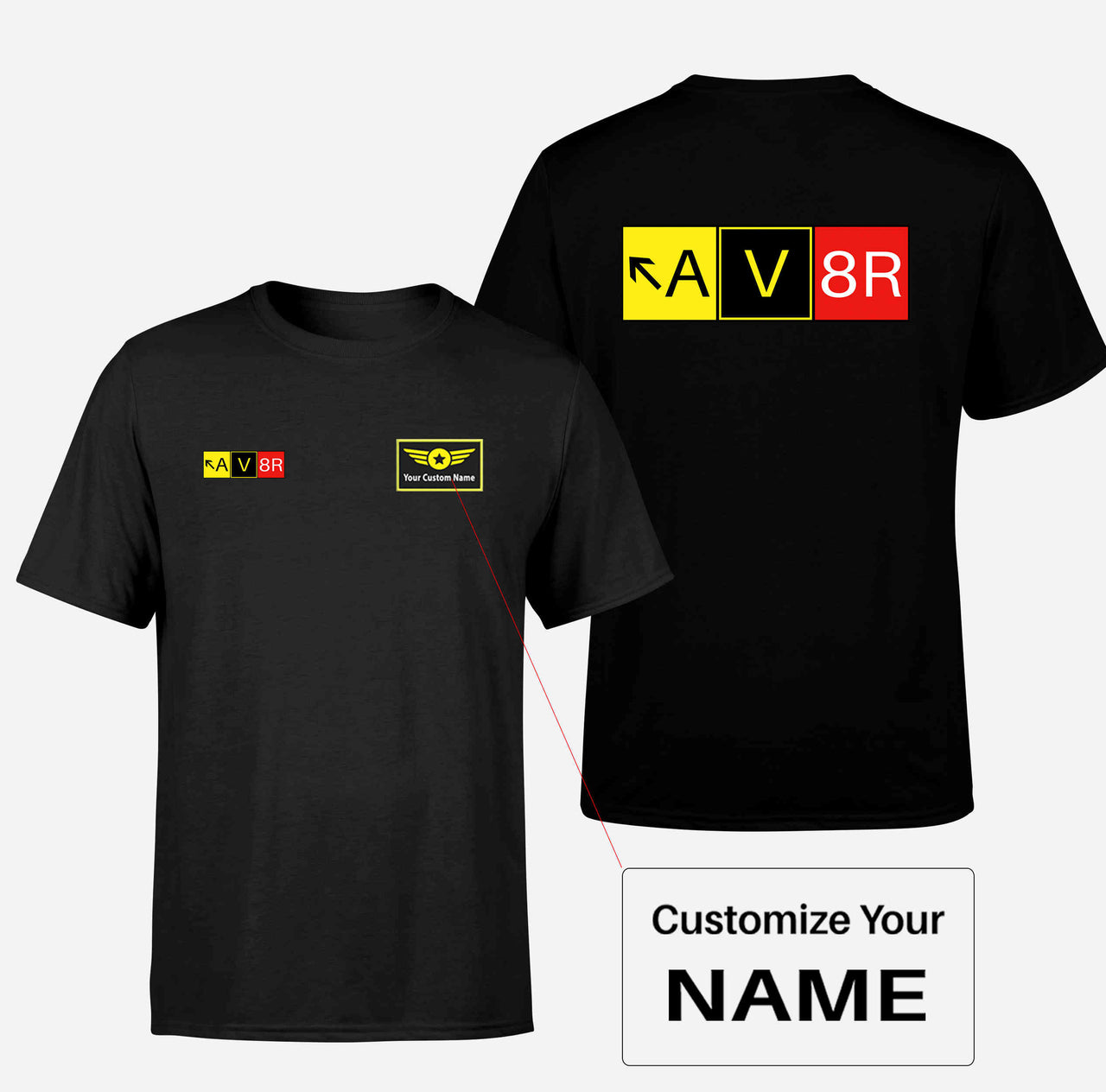 AV8R Double-Side T-Shirts