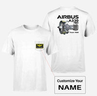 Thumbnail for Airbus A330neo & Trent 7000 Designed Pocket T-Shirts