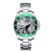 Thumbnail for US AirForce Show Fighting Falcon F16 Designed Luxury Aviators Best Choice Watches