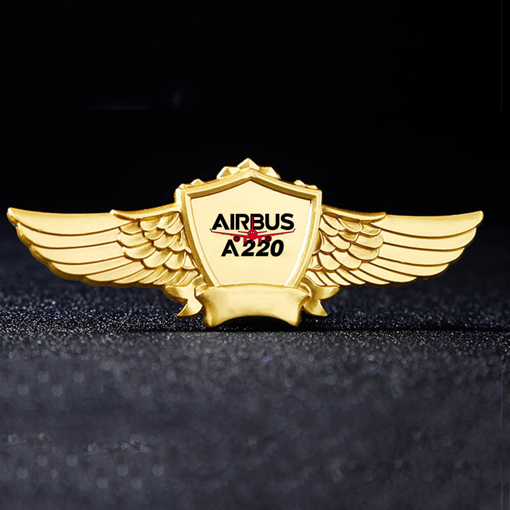 Amazing Airbus A220 Designed Badges