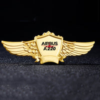 Thumbnail for Amazing Airbus A220 Designed Badges