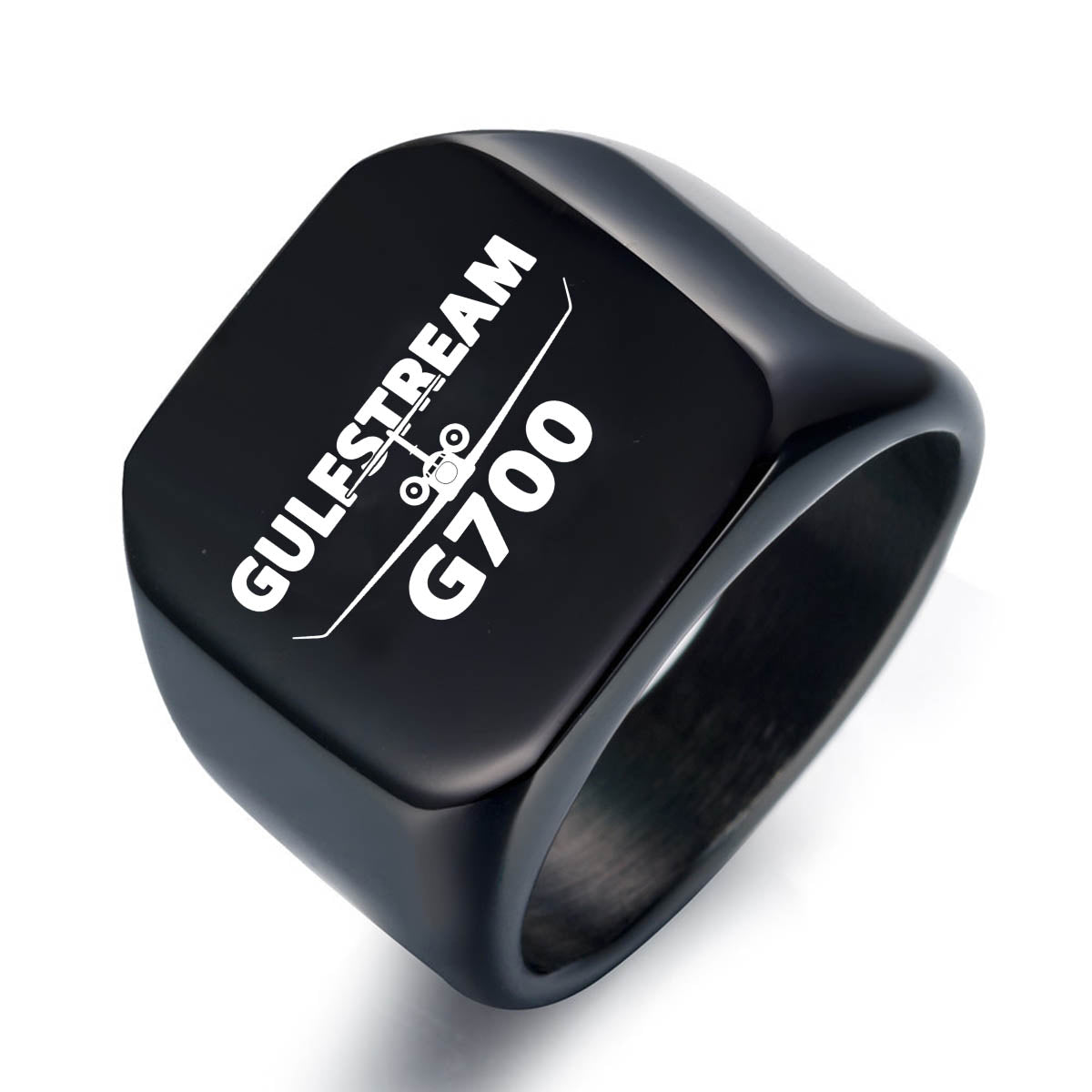 Amazing Gulfstream G700 Designed Designed Men Rings