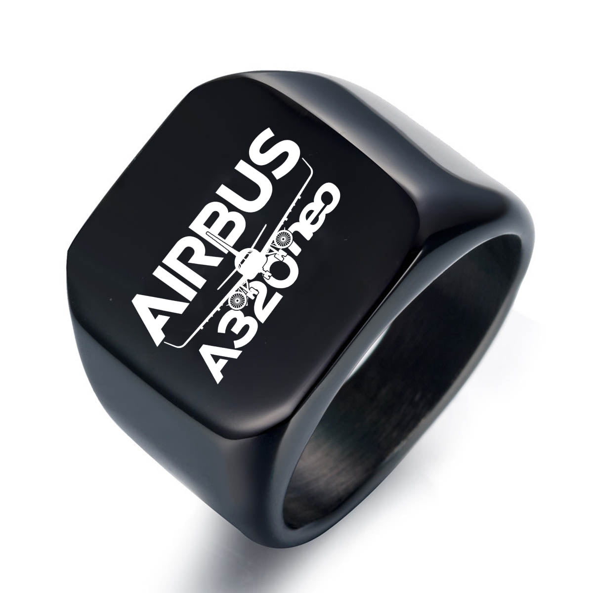 Amazing Airbus A320neo Designed Designed Men Rings