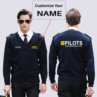 Thumbnail for Pilots They Know How To Fly Designed Wool Pilot Sweaters