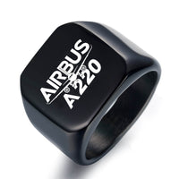 Thumbnail for Amazing Airbus A220 Designed Designed Men Rings