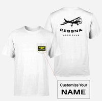 Thumbnail for Cessna Aeroclub Designed Pocket T-Shirts