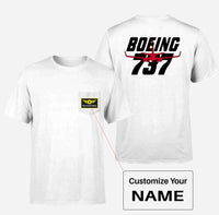 Thumbnail for Amazing Boeing 737 Designed Pocket T-Shirts