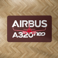 Thumbnail for Amazing Airbus A320neo Designed Carpet & Floor Mats