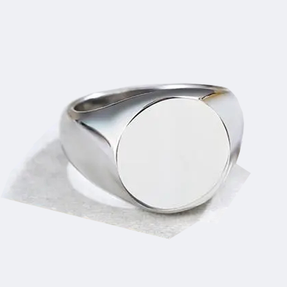 Your Custom Design & Image & Logo & Text Design  20MM Stainless Steel (1) Circular Ring