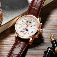 Thumbnail for Luxury Man Wristwatch Waterproof Luminous Chronograph Watch