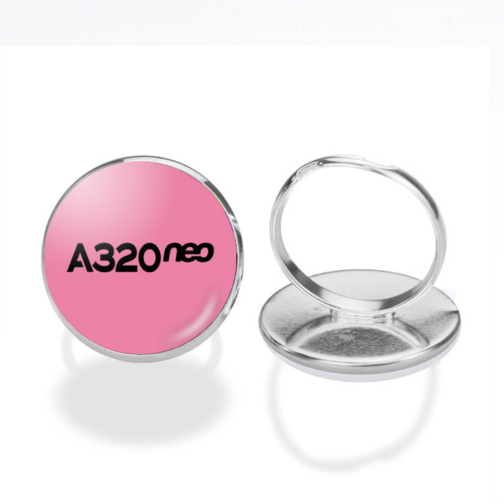 A320neo & Text Designed Rings