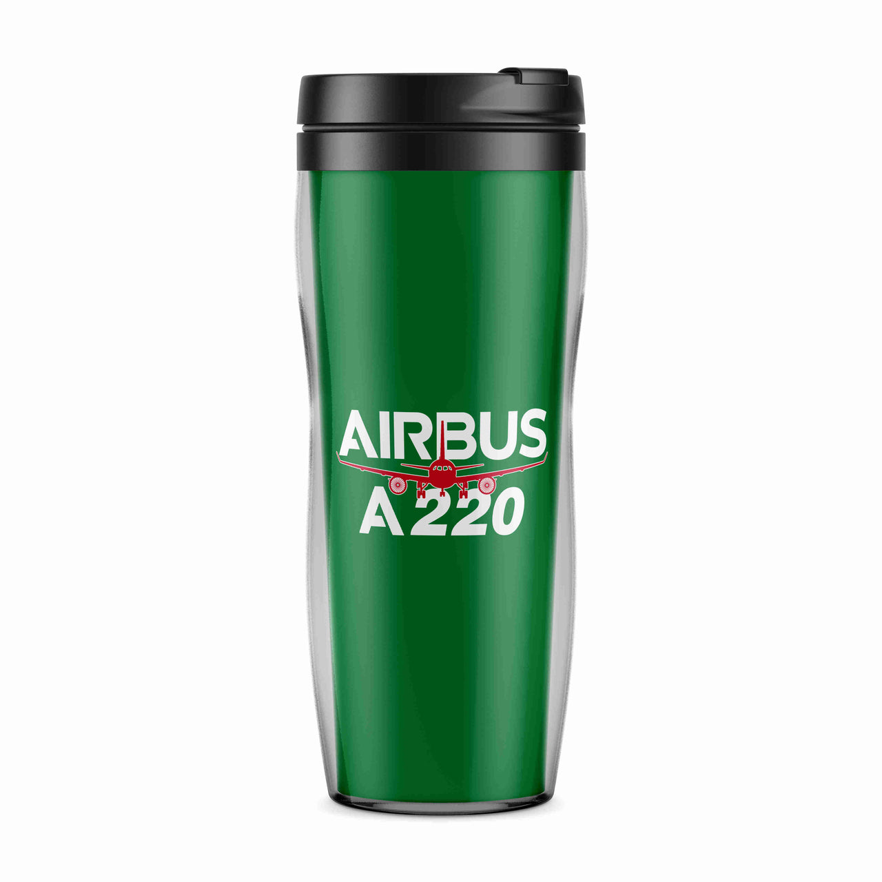 Amazing Airbus A220 Designed Plastic Travel Mugs