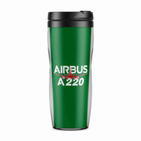 Thumbnail for Amazing Airbus A220 Designed Plastic Travel Mugs