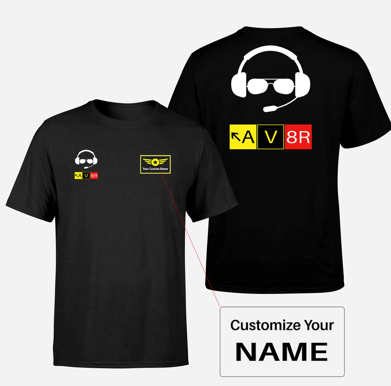 AV8R 2 Double-Side T-Shirts