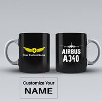 Thumbnail for Airbus A340 & Plane Designed Metal Lighters