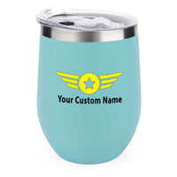 Thumbnail for Custom Name (Badge 4) Designed 12oz Egg Cups