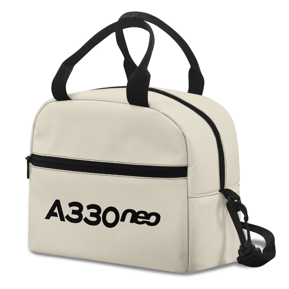 A330neo & Text Designed Lunch Bags