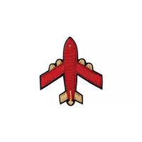 Thumbnail for Jumbo Jet Embroidery Brooches