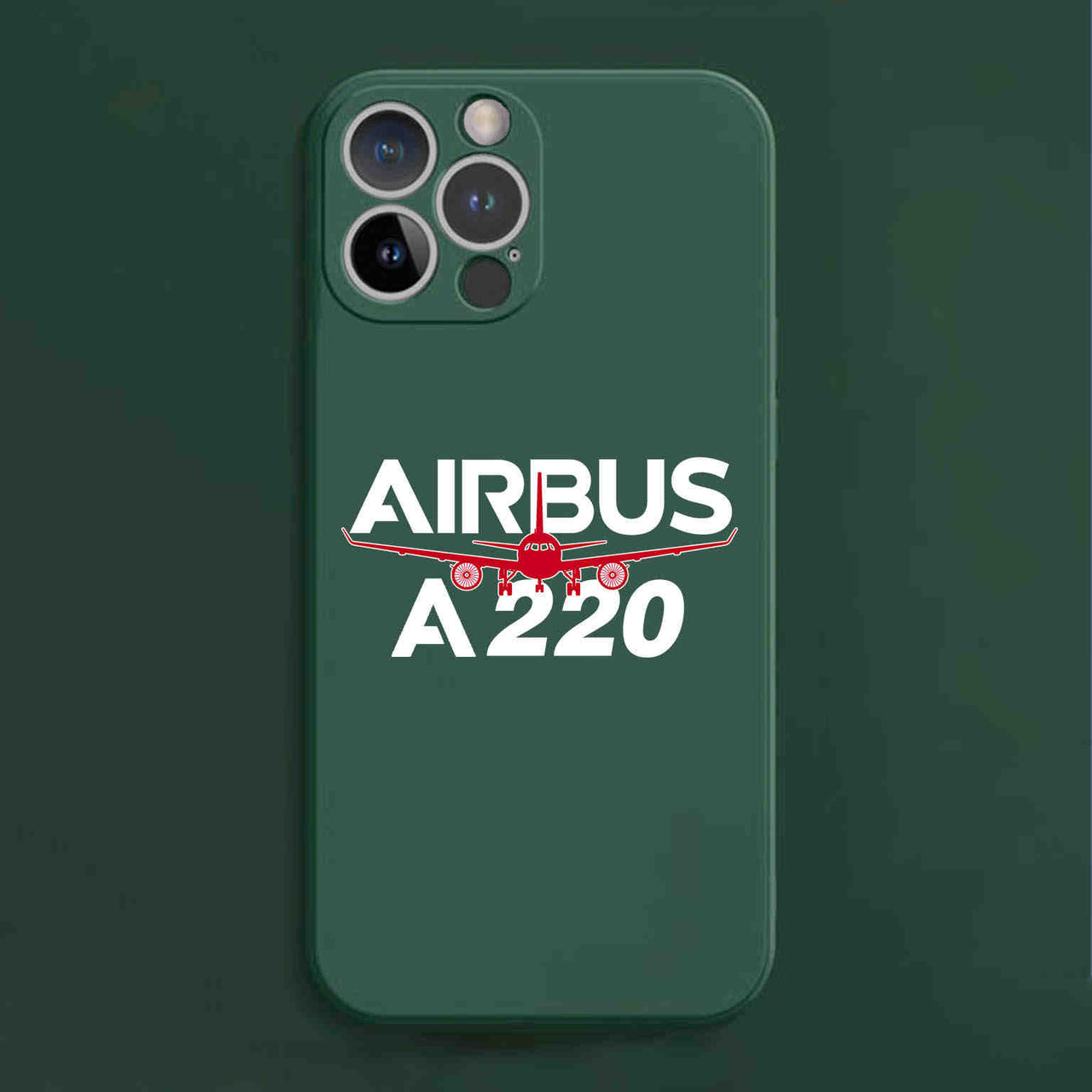 Amazing Airbus A220 Designed Soft Silicone iPhone Cases