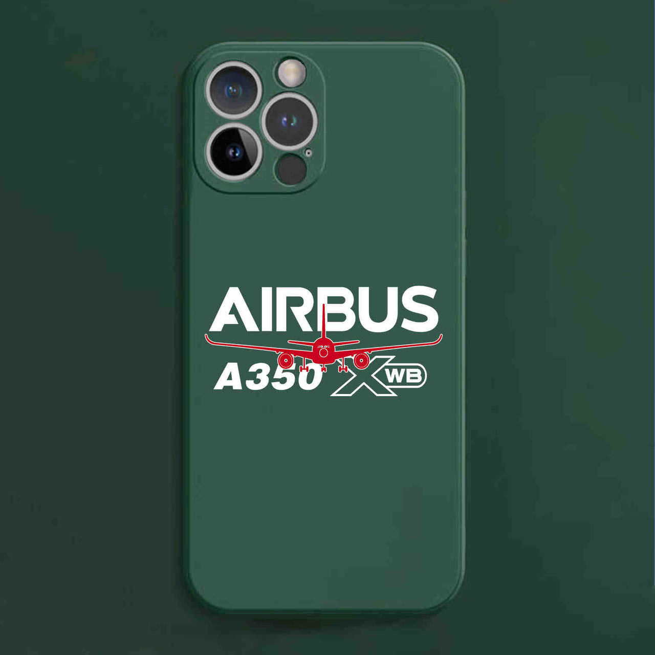 Amazing Airbus A350 XWB Designed Soft Silicone iPhone Cases