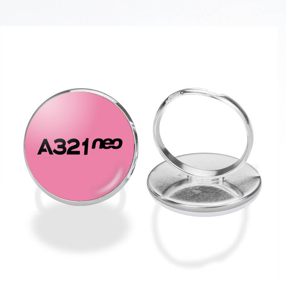 A321neo & Text Designed Rings