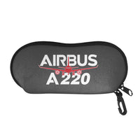 Thumbnail for Amazing Airbus A220 Designed Glasses Bag