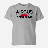 Thumbnail for Amazing Airbus A321neo Designed Children T-Shirts