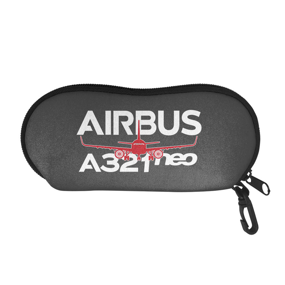 Amazing Airbus A321neo Designed Glasses Bag